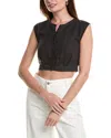 JOIE JOIE BUTTON CROP TOP