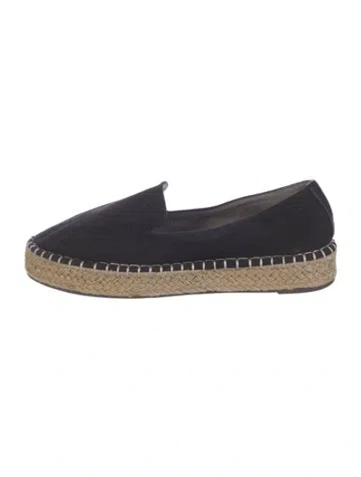 Pre-owned Joie Canvas Espadrilles In Blue