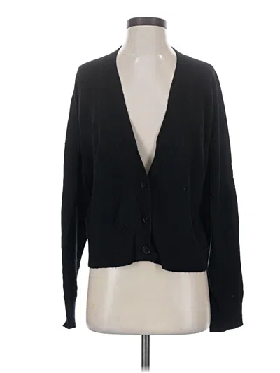 Pre-owned Joie Cardigan Sweater In Black