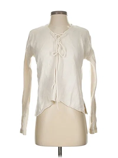 Pre-owned Joie Cardigan Sweater In Ivory