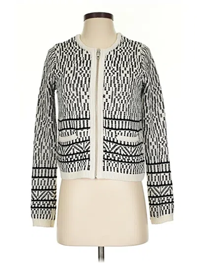 Pre-owned Joie Cardigan Sweater In Ivory