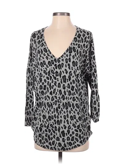 Pre-owned Joie Cardigan Sweater In Silver