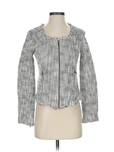 Pre-owned Joie Cardigan Sweater In Silver
