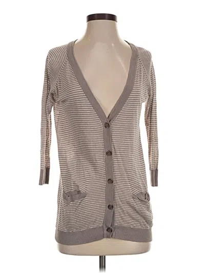 Pre-owned Joie Cardigan Sweater In Tan