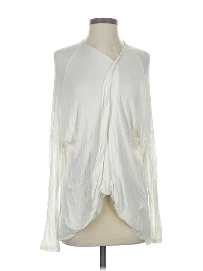 Pre-owned Joie Cardigan Sweater In White