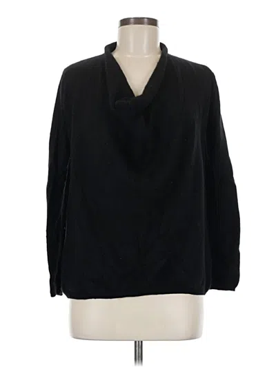 Pre-owned Joie Cashmere Pullover Sweater In Black