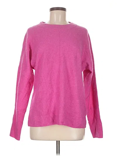 Pre-owned Joie Cashmere Pullover Sweater In Pink