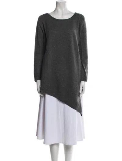 Pre-owned Joie Cashmere Scoop Neck Sweater W/ Tags In Gray