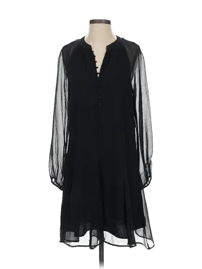 Pre-owned Joie Casual Dress In Black
