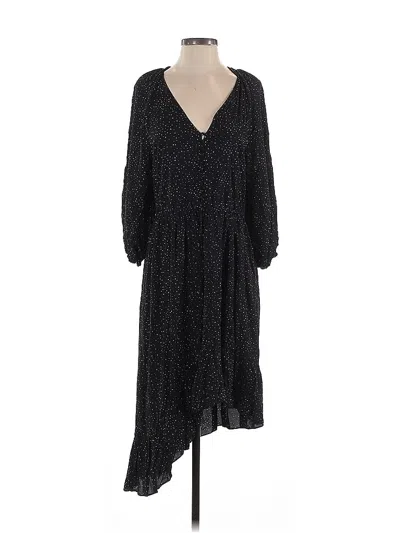 Pre-owned Joie Casual Dress In Black