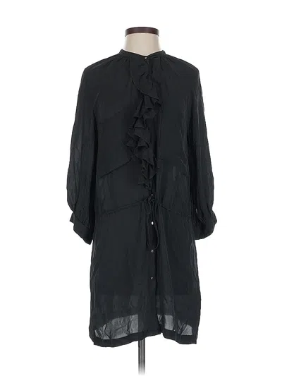 Pre-owned Joie Casual Dress In Black