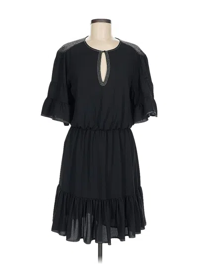 Pre-owned Joie Casual Dress In Black