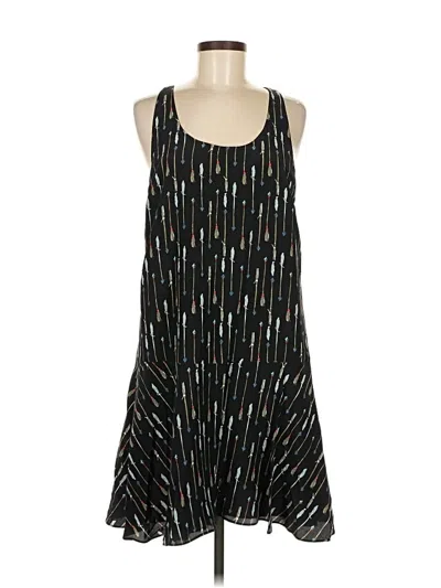 Pre-owned Joie Casual Dress In Black