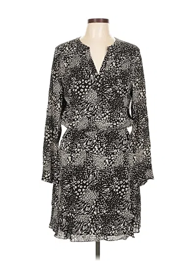 Pre-owned Joie Casual Dress In Black