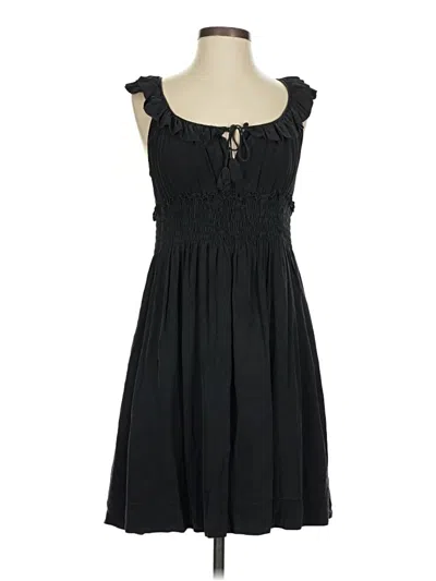 Pre-owned Joie Casual Dress In Black