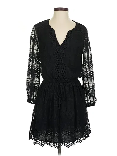 Pre-owned Joie Casual Dress In Black