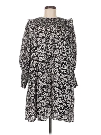 Pre-owned Joie Casual Dress In Black