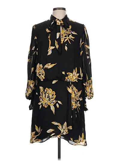 Pre-owned Joie Casual Dress In Black