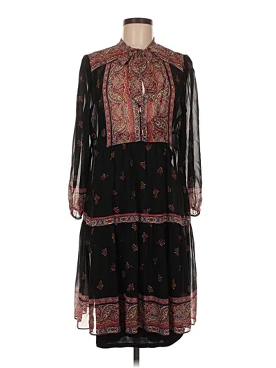 Pre-owned Joie Casual Dress In Black