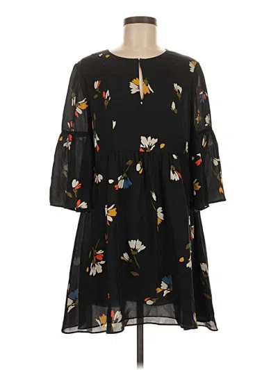 Pre-owned Joie Casual Dress In Black