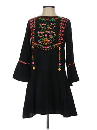 Pre-owned Joie Casual Dress In Black