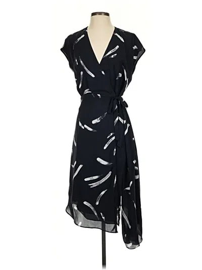 Pre-owned Joie Casual Dress In Black