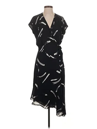Pre-owned Joie Casual Dress In Black