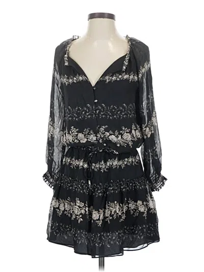 Pre-owned Joie Casual Dress In Black