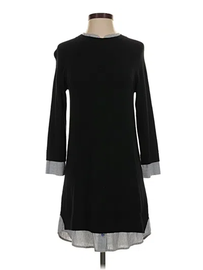 Pre-owned Joie Casual Dress In Black