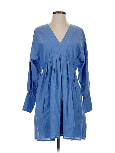 Pre-owned Joie Casual Dress In Blue