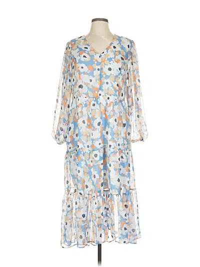 Pre-owned Joie Casual Dress In Blue