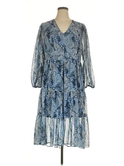 Pre-owned Joie Casual Dress In Blue