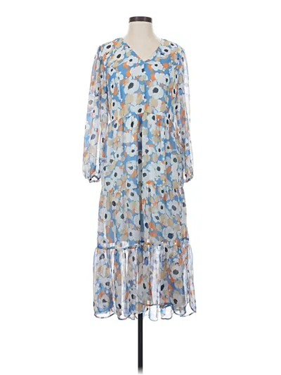 Pre-owned Joie Casual Dress In Blue
