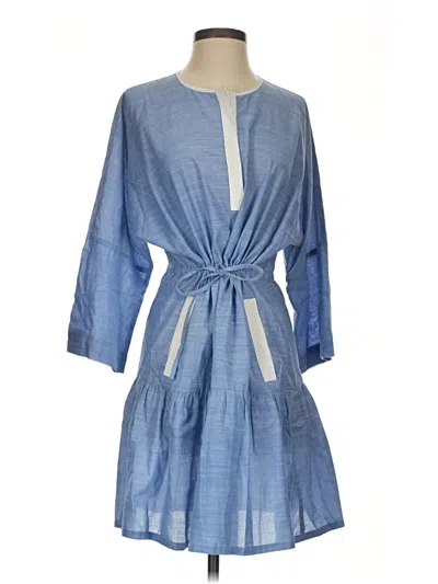 Pre-owned Joie Casual Dress In Blue