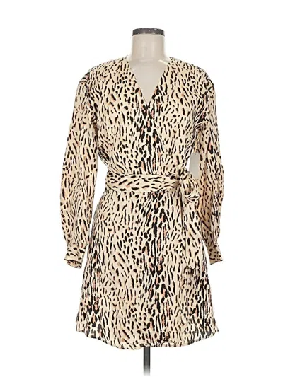 Pre-owned Joie Casual Dress In Brown