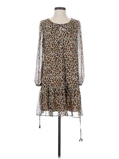 Pre-owned Joie Casual Dress In Brown