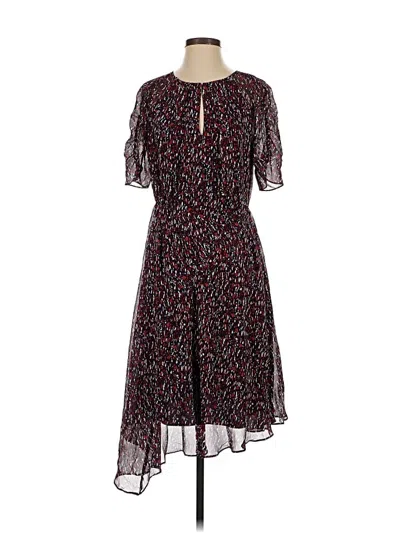 Pre-owned Joie Casual Dress In Burgundy
