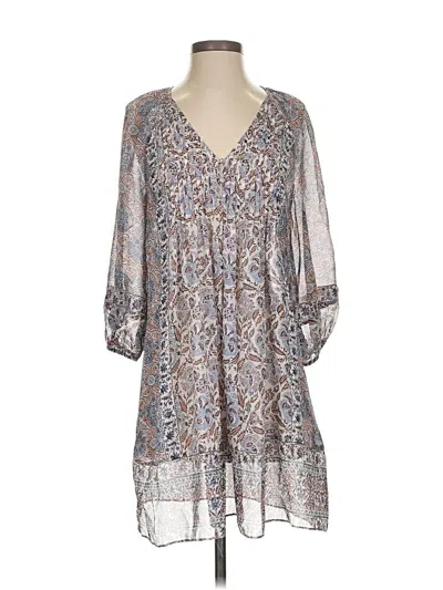 Pre-owned Joie Casual Dress In Gray