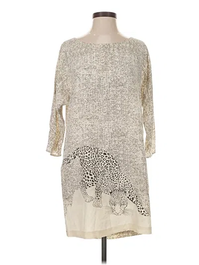 Pre-owned Joie Casual Dress In Ivory