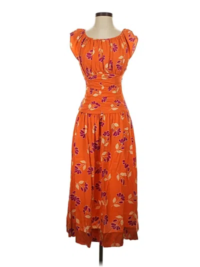 Joie Casual Dress In Orange
