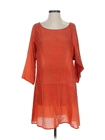 Pre-owned Joie Casual Dress In Orange