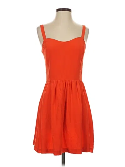 Pre-owned Joie Casual Dress In Orange