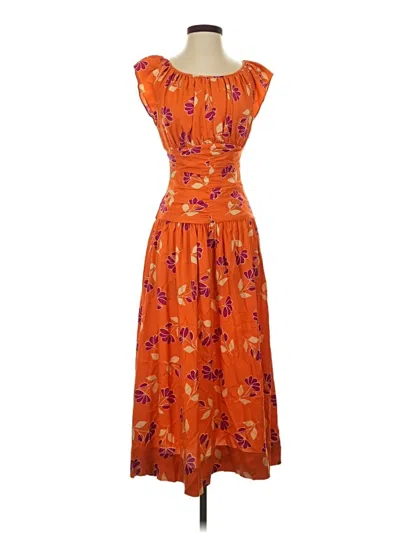 Joie Casual Dress In Orange