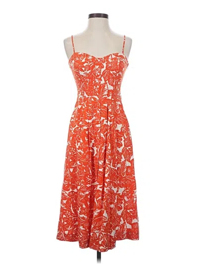 Pre-owned Joie Casual Dress In Orange