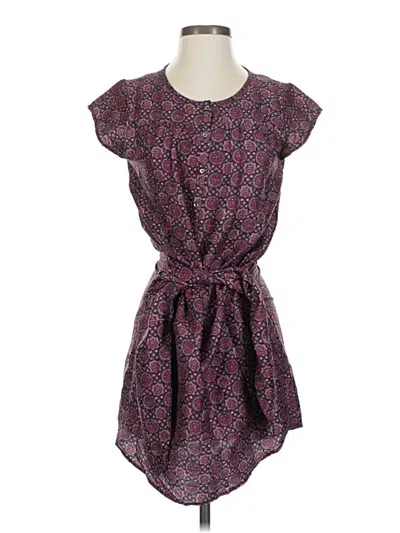 Pre-owned Joie Casual Dress In Purple