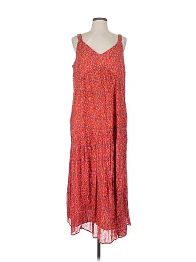 Pre-owned Joie Casual Dress In Red