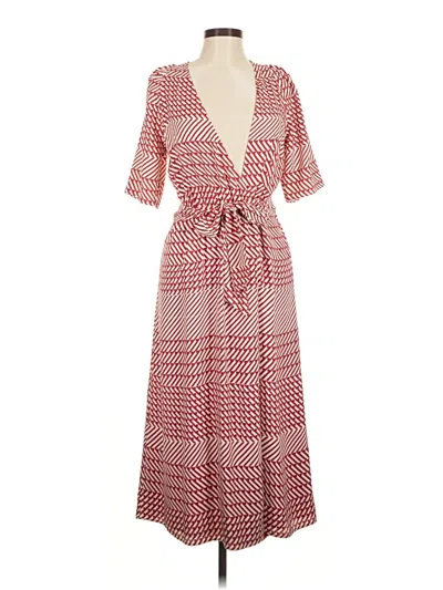 Pre-owned Joie Casual Dress In Red