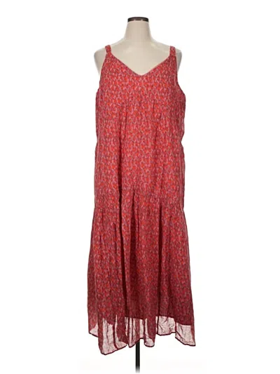 Pre-owned Joie Casual Dress In Red