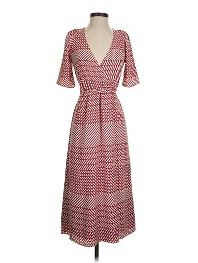 Pre-owned Joie Casual Dress In Red