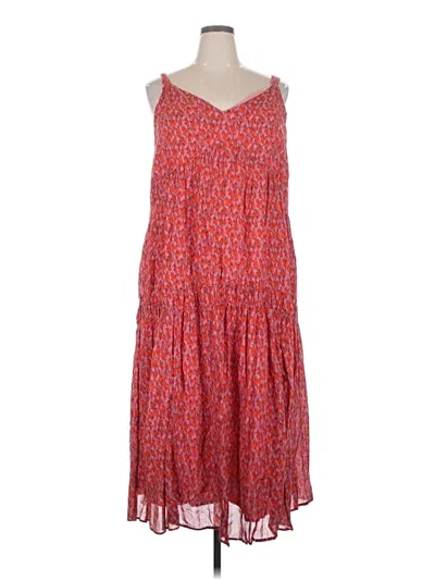 Pre-owned Joie Casual Dress In Red